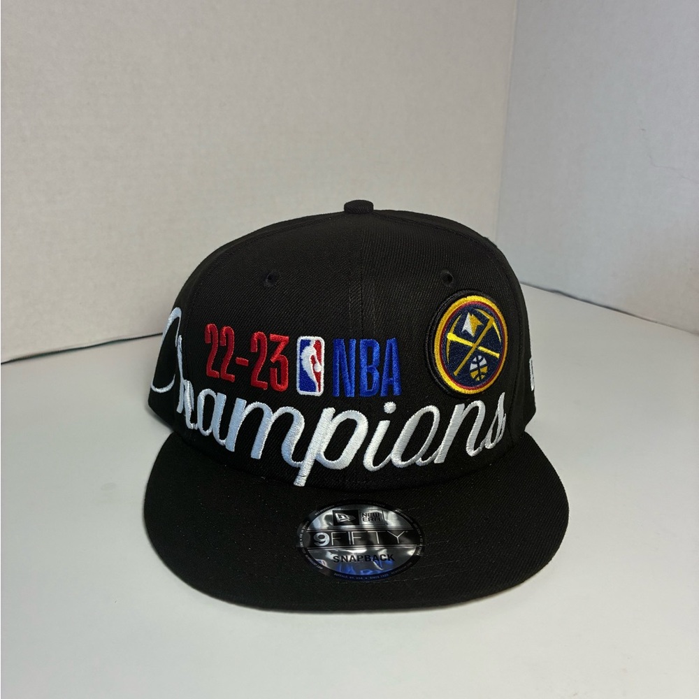 New Era Black NBA Champions Cap